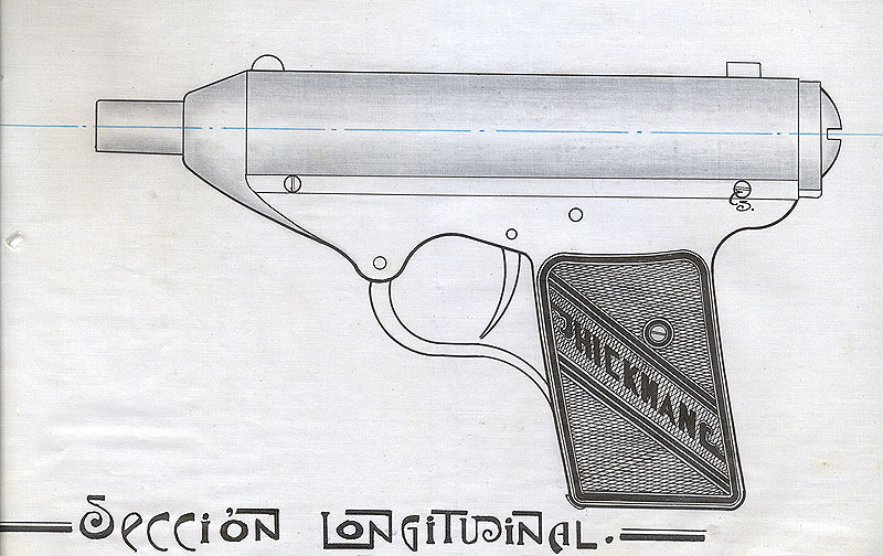 1961 Pistola lanza 8 x10 Impresión de patente imprimible Invención de la pistola  de pesca Pistola retro Descarga imprimible Plano de descarga digital -   España